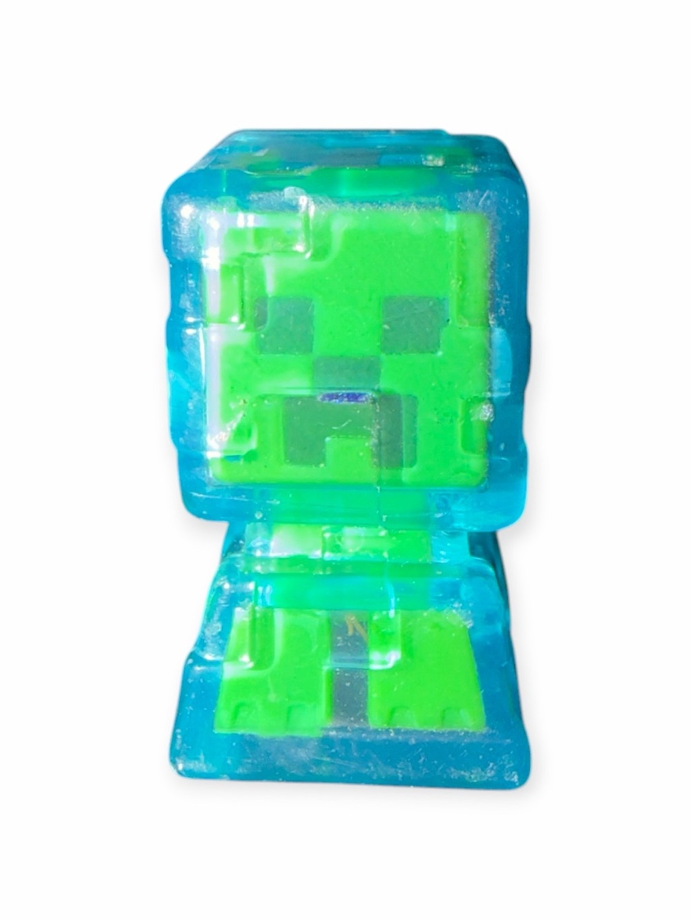 Mattel Minecraft Stone Series 2 Electrified Creeper Mini Figure Rare
